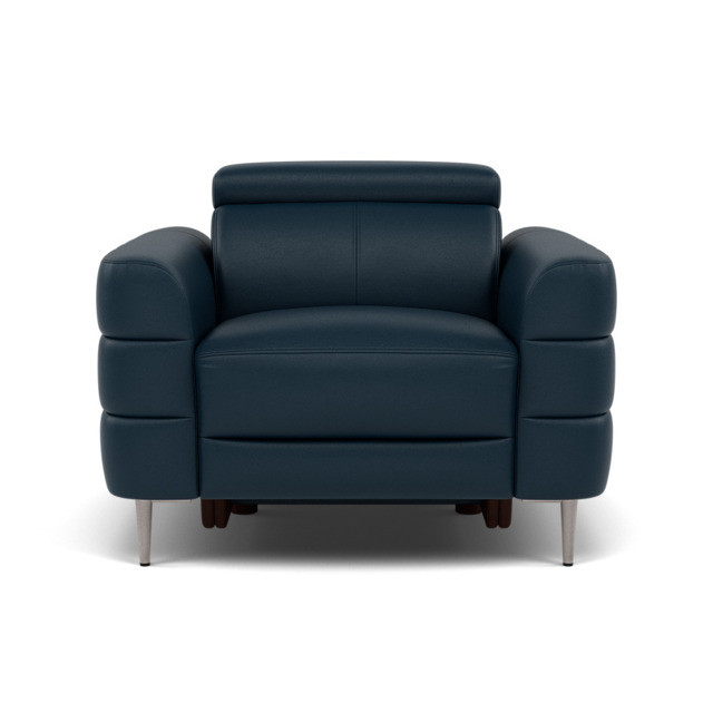 Hoy Armchair - Chair Static W/Manual Headrest Cat M - M5661 Melbourne Navy Blue - image 1