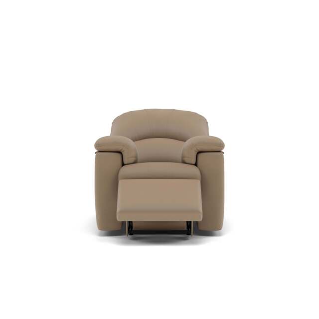 G Plan Chloe Small Recliner Armchair - Small Power Recliner Chair Grade L - Power Recliner - L846 Cambridge Taupe - image 1