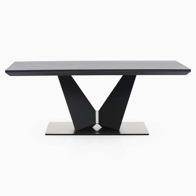 Palermo Coffee Table - Coffee Table Slate Grey Ceramic / Dark Grey - image 1