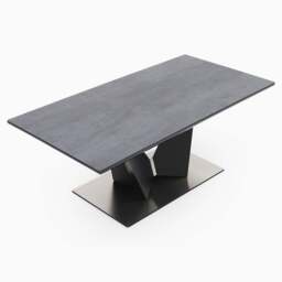 Palermo Coffee Table - Coffee Table Slate Grey Ceramic / Dark Grey - thumbnail 4