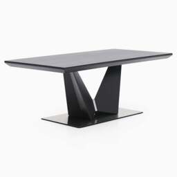 Palermo Coffee Table - Coffee Table Slate Grey Ceramic / Dark Grey - thumbnail 2