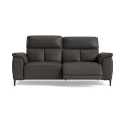 Loma 3 Seater Recliner Sofa - 2.5 Seater Sofa with 2 Power Recliners USB Cat 20S - Power Recliner with USB - NWS-517E SHALE GREY