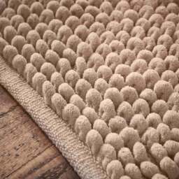 Bianca Aspen Bobble Bath Runner Cream - DISC Aspen Bobble Bath Runner Natural - thumbnail 2