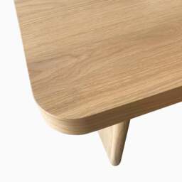 Camden Small Extending Dining Table - Small Extending Dining Table Light Oak - thumbnail 3