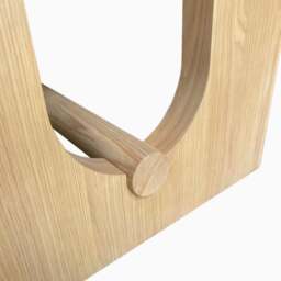 Camden Small Extending Dining Table - Small Extending Dining Table Light Oak - thumbnail 4