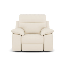 Nicoletti Vivaldi II Recliner Armchair - Power Recliner Chair CB Torello - Power Recliner - Torello PS Bianco 93 - thumbnail 1