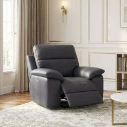 Nicoletti Vivaldi II Recliner Armchair - Power Recliner Chair CB Torello - Power Recliner - Torello PS Bianco 93 - thumbnail 2