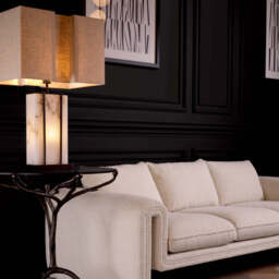 Eichholtz Graham Table Lamp Bronze Highlight Finish Alabaster - Table Lamp Graham - thumbnail 2