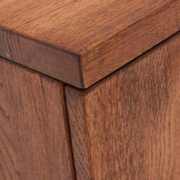 Raindale TV Unit - TV Unit Dark Oak / Metal Legs - thumbnail 3