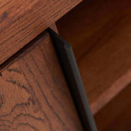 Raindale TV Unit - TV Unit Dark Oak / Metal Legs - thumbnail 2