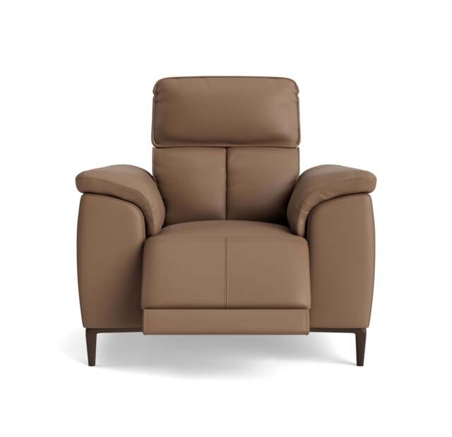 Loma Recliner Armchair - Power Recliner Chair USB Cat 20S - Power Recliner with USB - NWS-586E FAWN - image 1