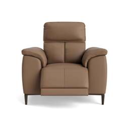 Loma Recliner Armchair - Power Recliner Chair USB Cat 20S - Power Recliner with USB - NWS-586E FAWN - thumbnail 1