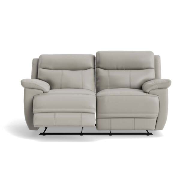 Tranquil 2 Seater Recliner Sofa - 2 Seater 2 Power Recliners Cat BX - Power Recliner with USB - BXS-251E GREY - image 1