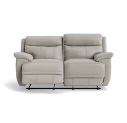 Tranquil 2 Seater Recliner Sofa - 2 Seater 2 Power Recliners Cat BX - Power Recliner with USB - BXS-251E GREY - thumbnail 1