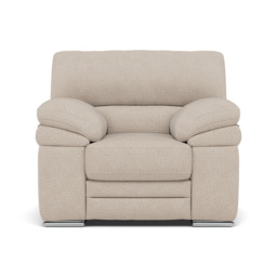 Gino Armchair - Armchair F8 - Hopsack Charcoal 70006 / Metal Feet - thumbnail 2