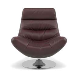 Batista Swivel Armchair - Swivel Armchair Cat 60 - Cat-60/15 Montana Ruby