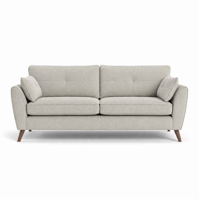 Zara 4 Seater Sofa - 4 Seater Sofa - Kensington Mink / Light Feet - image 1
