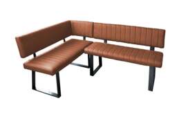 Bourton Corner Bench - Corner Bench Set LH Tan - Tan - Left Hand Facing - thumbnail 1