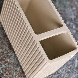 Berkeley Beigue  Toothbrush Tidy - Berkeley Toothbrush Tidy Almond - thumbnail 4