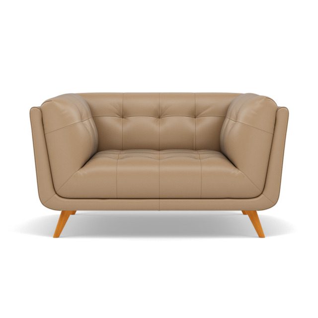 Siena Loveseat - 1.5 Seater Sofa Cat 60 - Cat-60/06 Montana Barley - image 1