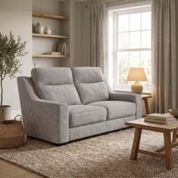 Dino 2 Seater Sofa - 2 Seater Sofa SKA MAD AIS Only - FAB-AIS-18 GREY WHITE - thumbnail 2