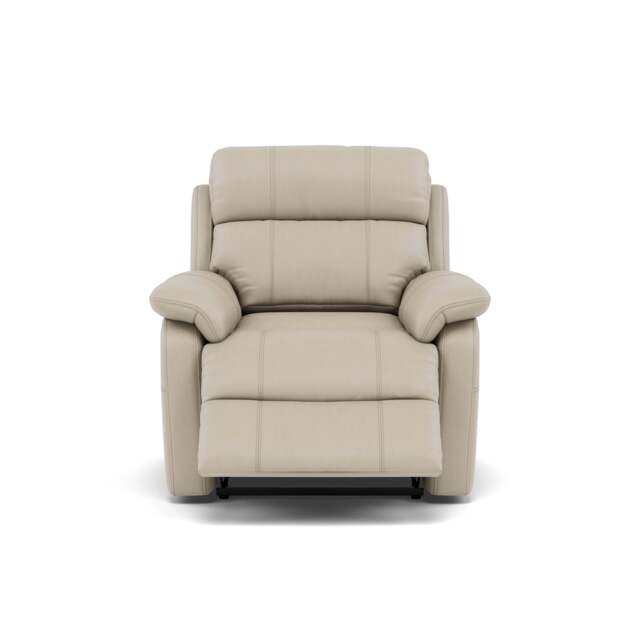Fara Recliner Armchair - Power Recliner Armchair Cat 25S - Power Recliner with USB - NCS-041E SILVER GREY - image 1