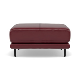 Morris Footstool - Rectangular Footstool Cat 20 - BV-035C DEEP RED - thumbnail 1