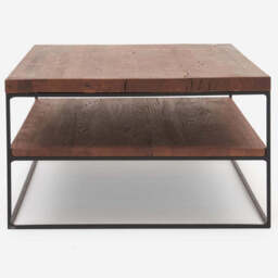 Raindale Coffee Table - Coffee Table Dark Oak / Metal Legs - thumbnail 6