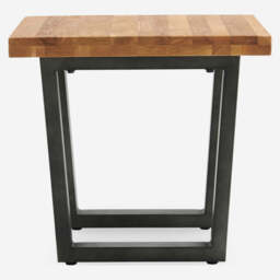 Bourton Oak Side Table - Lamp Table Oak / Veneer - thumbnail 7