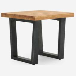 Bourton Oak Side Table - Lamp Table Oak / Veneer - thumbnail 6