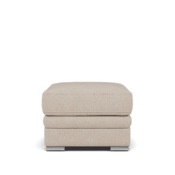 Gino Storage Footstool - Storage Stool F8 - Darwin Mink 50366 / Metal Feet - thumbnail 2