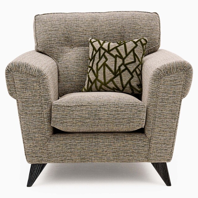 Harrogate Armchair - Chair Grade SE - 4982 : Mineral Virginia Chenille Plain - image 1