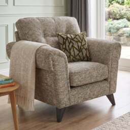 Harrogate Armchair - Chair Grade SE - 4982 : Mineral Virginia Chenille Plain - thumbnail 2