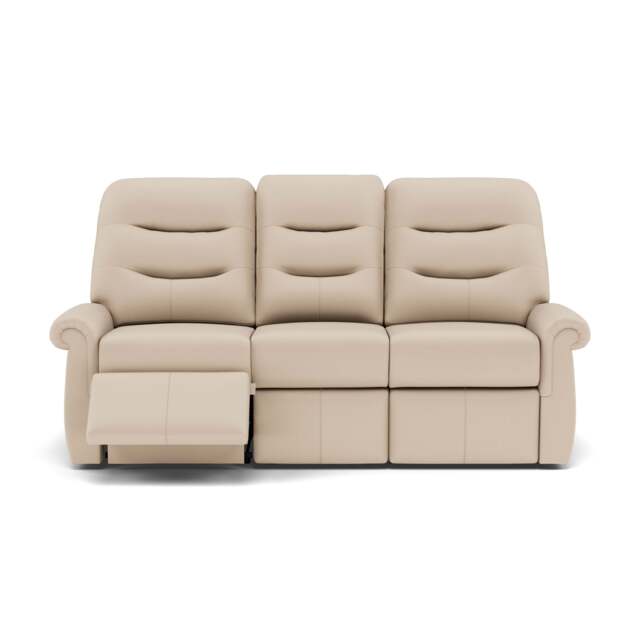 G Plan Holmes 3 Seater Recliner Sofa - 3 Seater Power Recliner Sofa (Left) Grade L - Left Hand Recliner - L843 Cambridge Stone - image 1