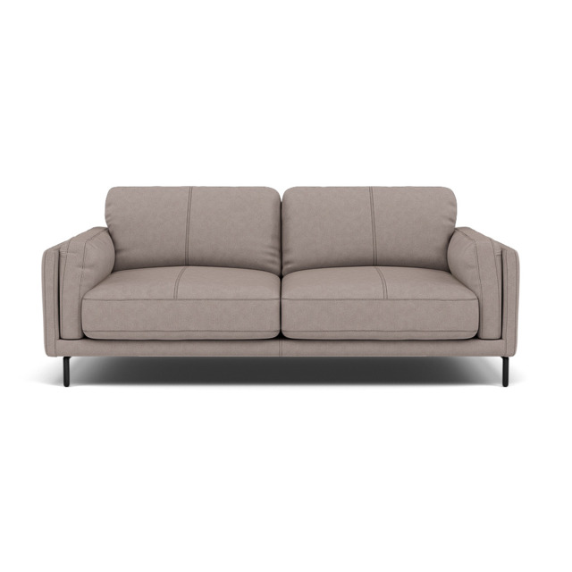 Morris Large 2 Seater Sofa - 2.25 Seater Compact Fabric - BFA-BLJ-22 DOVE GREY - image 1
