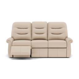 G Plan Holmes 3 Seater Recliner Sofa - 3 Seater Power Recliner Sofa (Right) Grade L - Right Hand Recliner - L843 Cambridge Stone - thumbnail 1