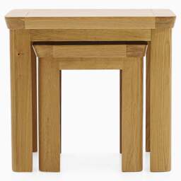Treviso Nest of Tables - Nest of Tables Light Oak - thumbnail 2