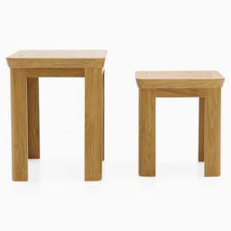 Treviso Nest of Tables - Nest of Tables Light Oak - thumbnail 4