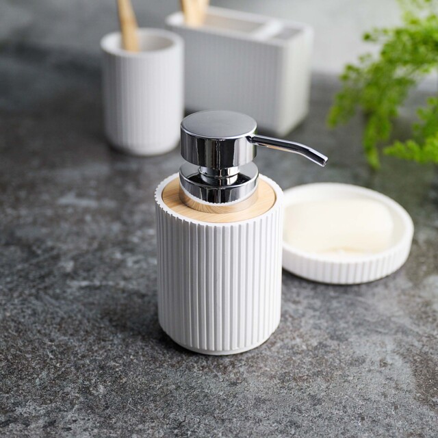 Berkeley White Soap Dispenser - Berkeley Soap Dispenser White - image 1
