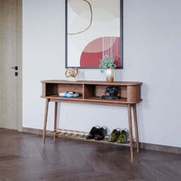 Rise Console Table Walnut - Console Table Walnut - thumbnail 2