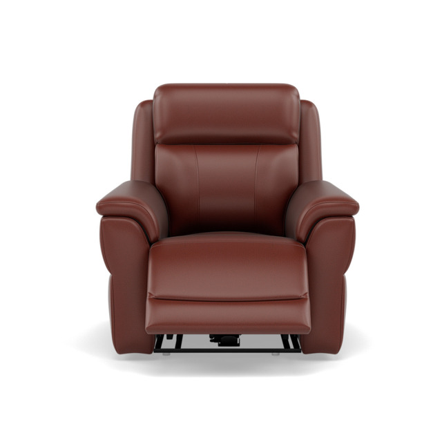 Juno Recliner Armchair - Power Recliner Armchair with USB Cat 60 - Power Recliner with USB - Cat-60/07 Montana Butterscotch - image 1