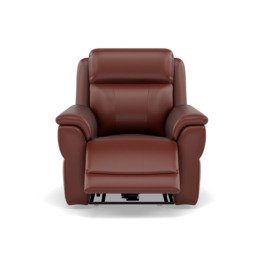 Juno Recliner Armchair - Power Recliner Armchair with USB Cat 60 - Power Recliner with USB - Cat-60/07 Montana Butterscotch