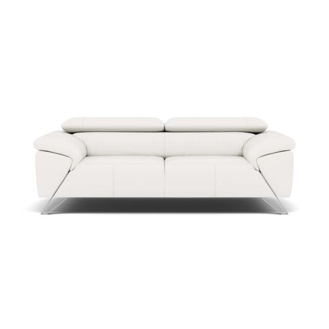 Nicoletti Puccini Small 3 Seater Sofa - 2.5 Seater Sofa CK - Botero Bianco 2153 - image 1