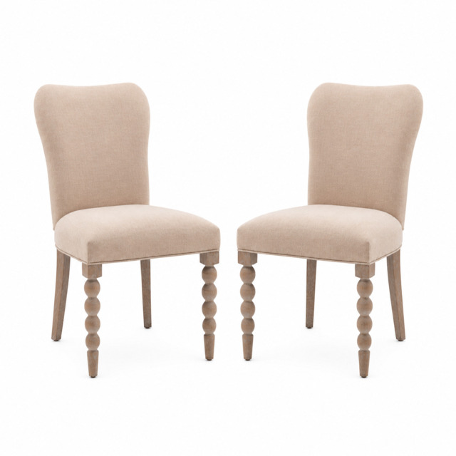 Artisan Pair of Dining Chairs - Dining Chair - Pair Natural - image 1
