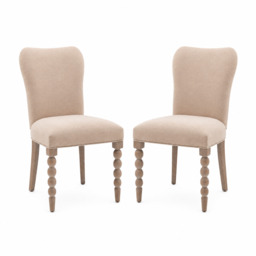 Artisan Pair of Dining Chairs - Dining Chair - Pair Natural - thumbnail 1