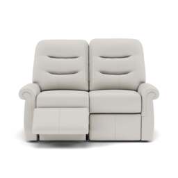 G Plan Holmes 2 Seater Recliner Sofa - 2 Seater Power Recliner Sofa (Right) Grade L - Right Hand Recliner - L840 Cambridge Chalk - thumbnail 1
