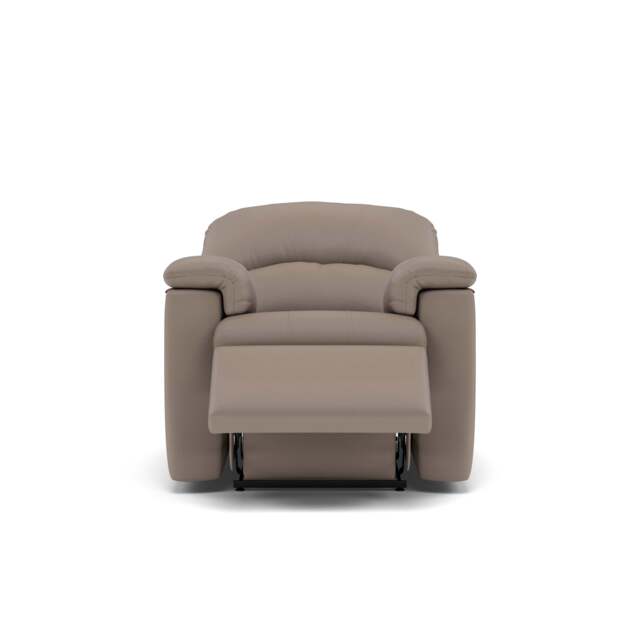 G Plan Chloe Recliner Armchair - Recliner Chair Grade H - Manual Recliner - H001 Oxford Mushroom - image 1