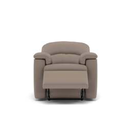 G Plan Chloe Recliner Armchair - Recliner Chair Grade H - Manual Recliner - H001 Oxford Mushroom