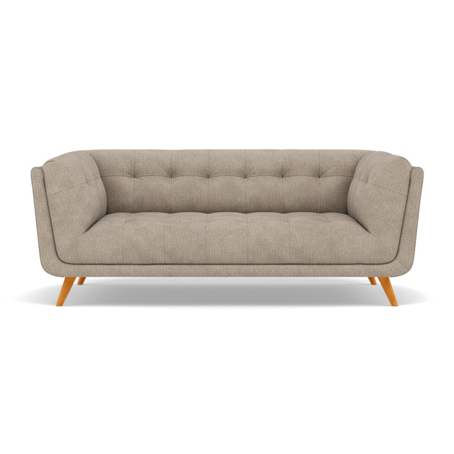 Siena 2 Seater Sofa - 2 Seater Sofa F8 - Darwin Mink 50366 - image 1