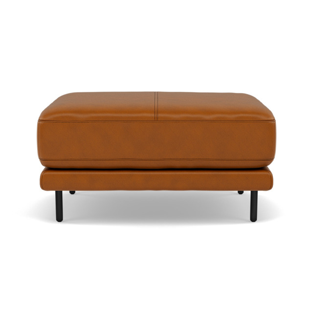 Morris Footstool - Rectangular Footstool Cat 30F - SK-598D CARAMEL - image 1